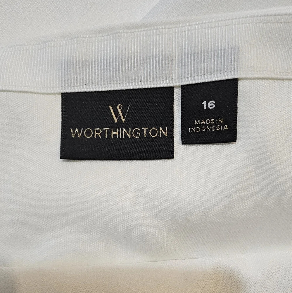 Worthington - Fitted Pleaded Skirt NWOT​​​​​ - Picture 11 of 11